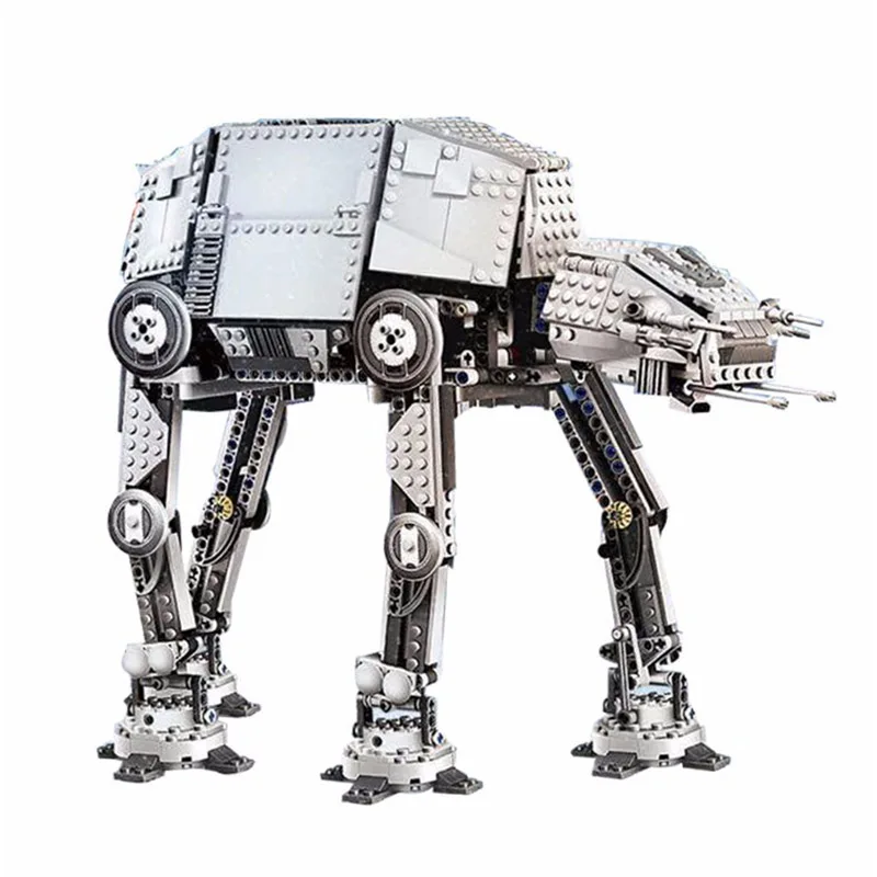

Звездный истребитель At- At Walker Moc Motor, строительные блоки 10178, 79211, игрушки, рождественские подарки, в наличии 2022, новинка, 1267 штук