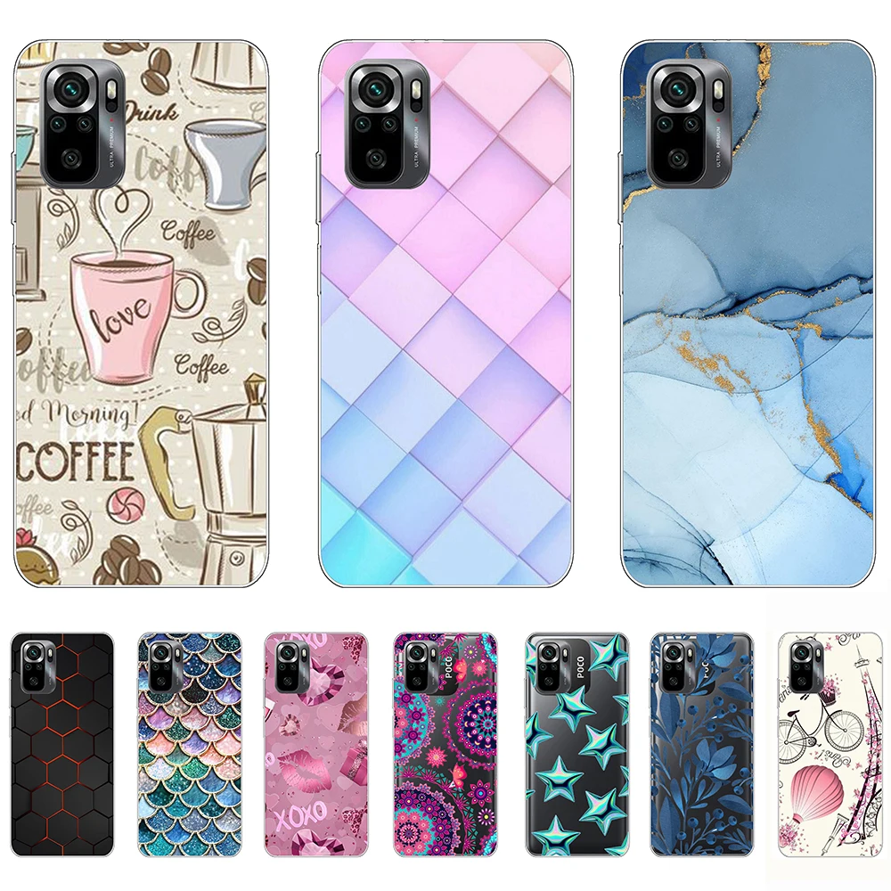 

Case for Xiaomi Poco M5S M5 Luxury Ultra-thin transparent Cases on Poco M 5S Full protection Bumper 6.43'' 6.58'' flexible