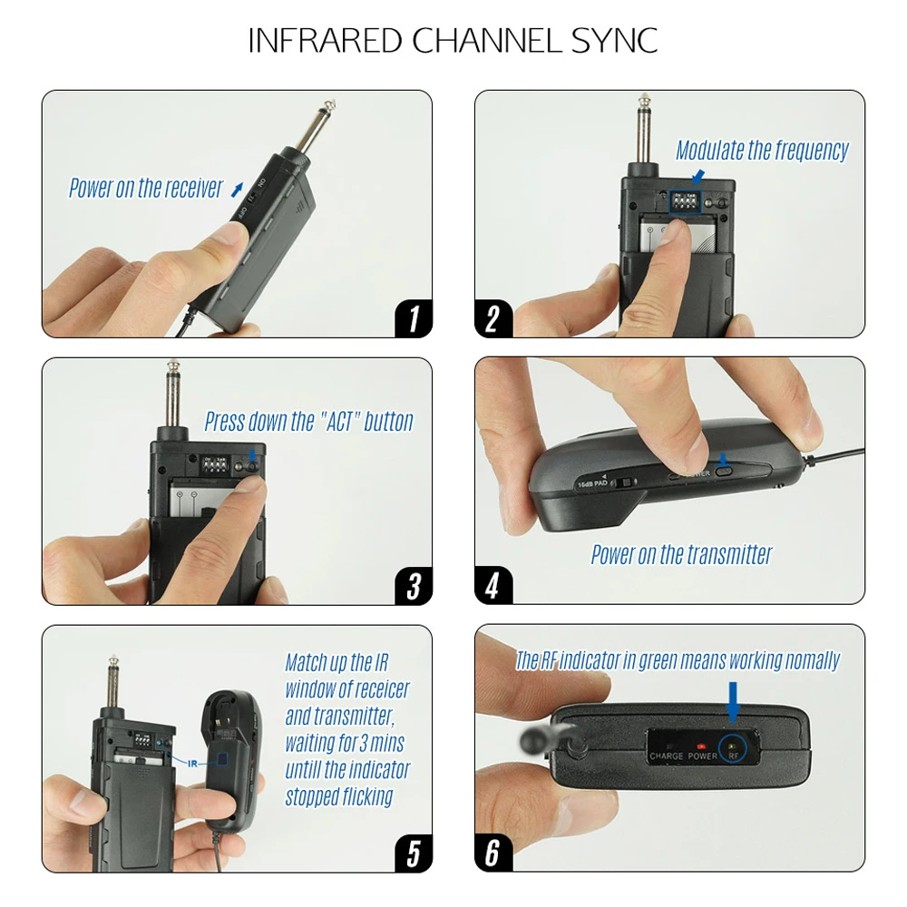 Профессиональный беспроводной приемник Baomic BM-12/V2 UHF микрофонная система и