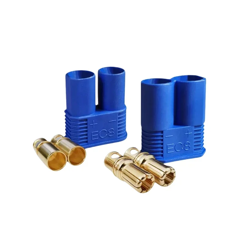 Фото 1 пара Ec3 Ec5 Ec8 Мужской Женский Разъем типа «банан» DC500V 25A/40A/100A для Rc Esc Motor Rc Quadcopter Drone Lipo Battery №4