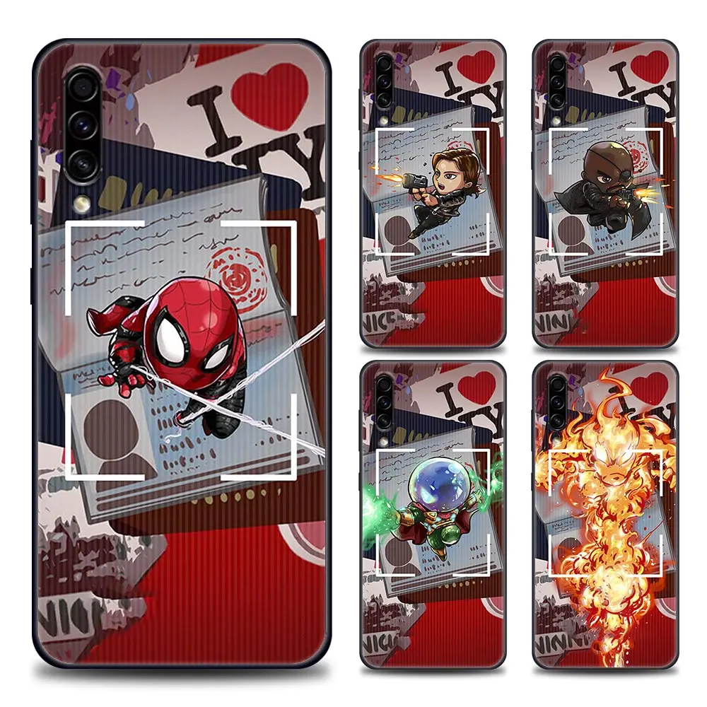 

Marvel Spider Man Hero Expedition Phone Case For Samsung Galaxy A90 A80 A70 A70S A60 A50 A40 A30 A30S A20S A20E A10 A10E A9 Capa