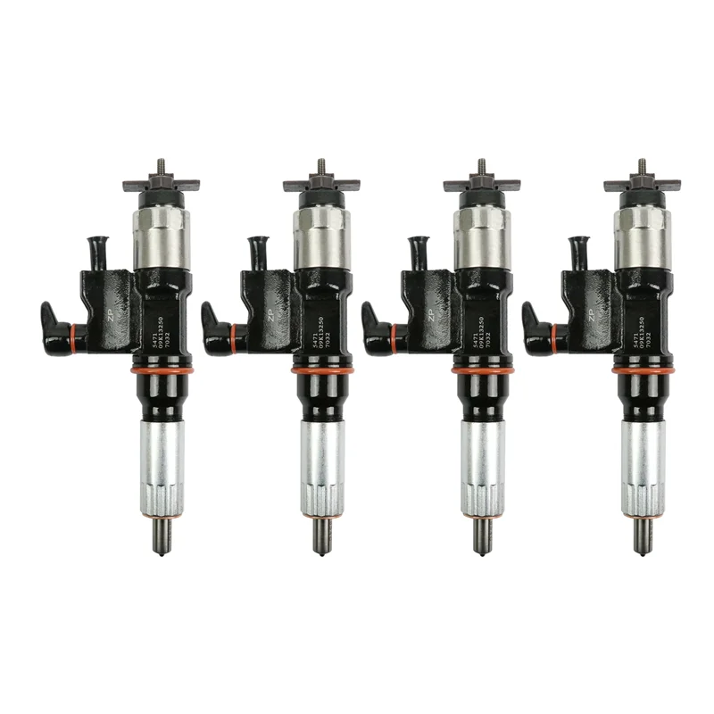 

4PCS New Diesel Fuel Injector 095000-5471 8-98151837-0 for -Denso 2001-2007 Isuzu NPR NPR-HD 4HK1 5.2L