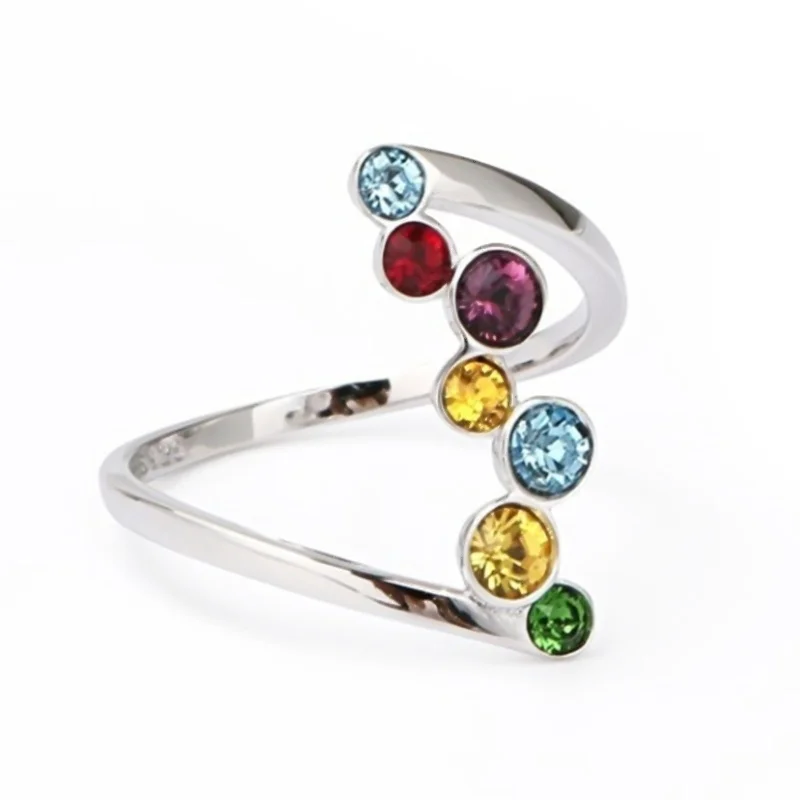 

KYTRD Delysia King Colorful round ring