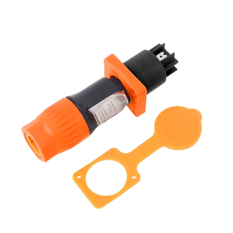 

Three-core Power Cord 20A Aviation Plug LED Large Screen Power Plug Coonector