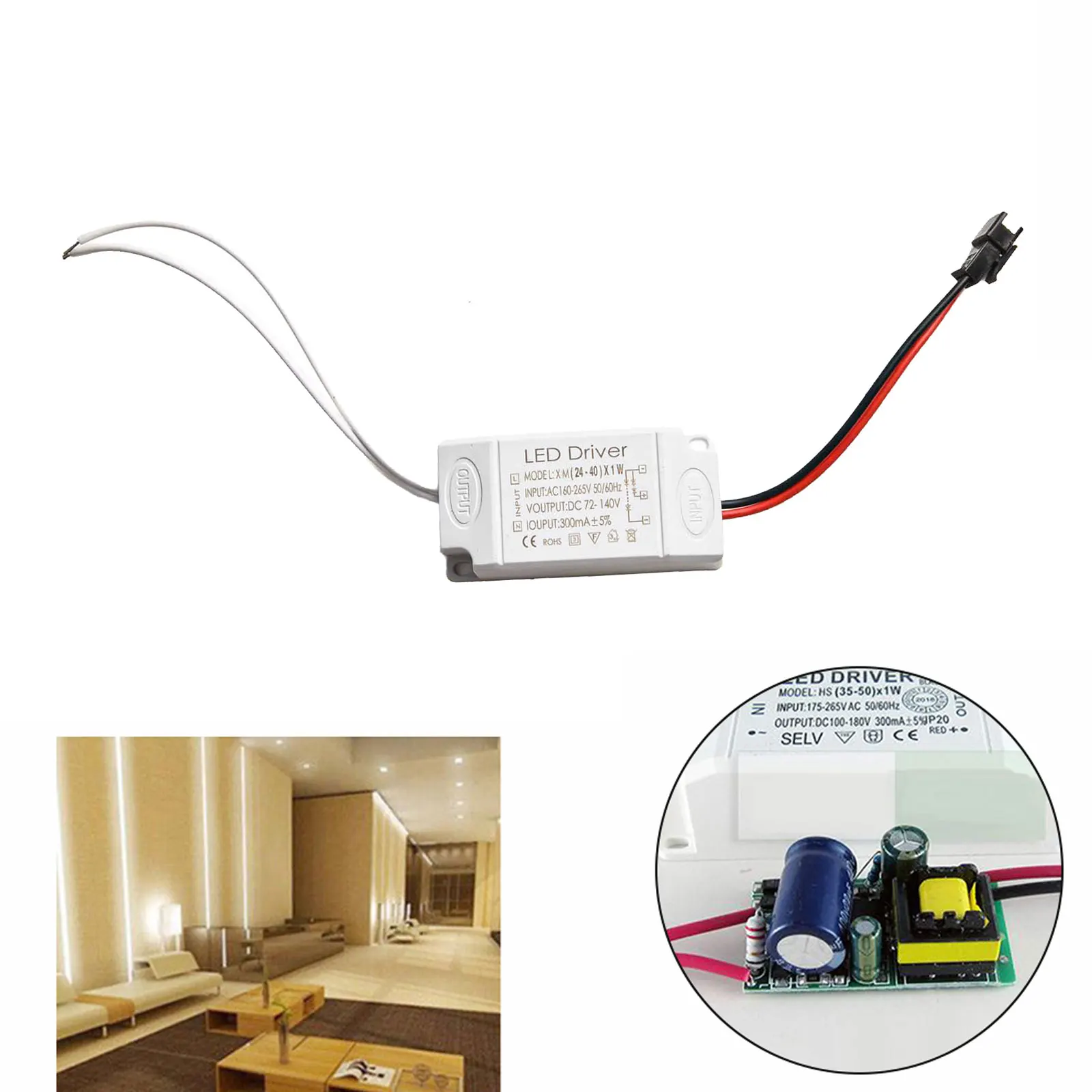 Блок питания с постоянным напряжением мощность привода 25-36 Вт 35-50 8-24 постоянный