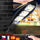 Светодиодный уличный фонарь 108COB, уличная лампа на солнечной батарее, водонепроницаемый светильник с пассивным ИК датчиком движения IP65, для украшения сада