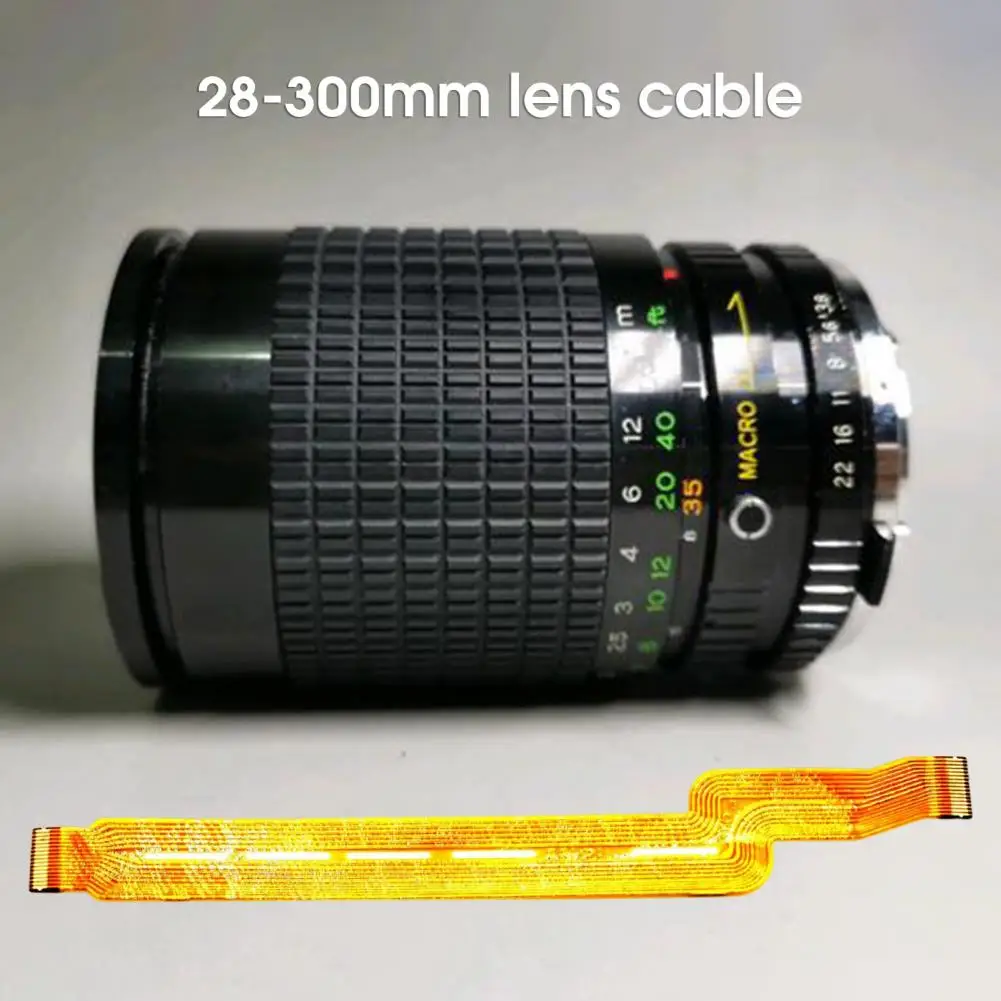 

Желтый компактный кабель диафрагмы объектива камеры DSLR запасные части для ремонта объектива стабилизатор гибкий шнур тонкая работа