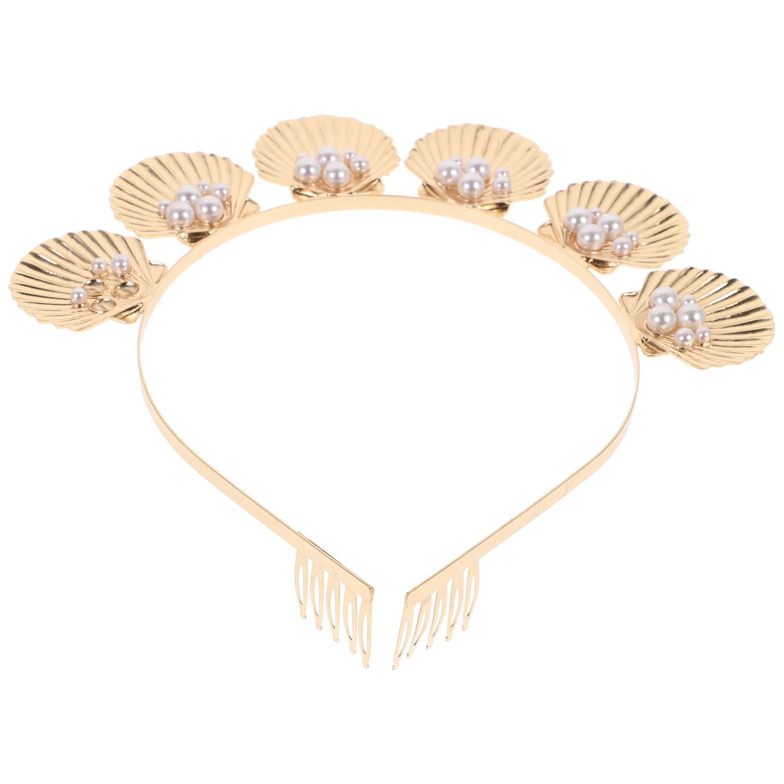 

Жемчужные модные повязки на голову свадебные аксессуары для волос жемчужный Декор оболочка богемная повязка на руку