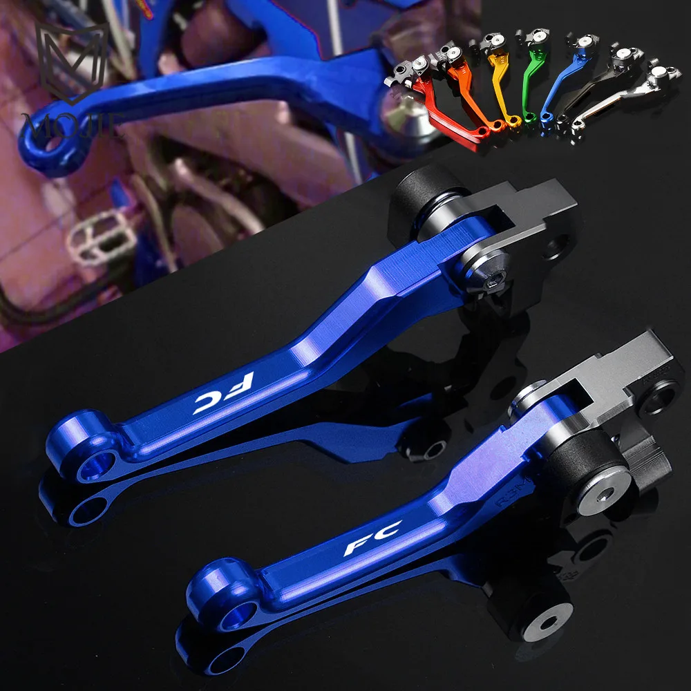 

Motocross For HUSQVARNA FC250 FC450 FC 250 450 2014-2015 2016-2017 CNC Foldable Pivot Brake Clutch Levers Dirt Bike Accessories