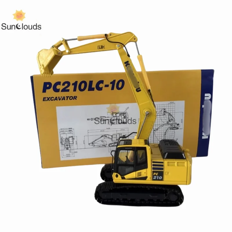 Модель для игрушечного автомобиля Komatsu масштаб 1:50 модель экскаватора литой под