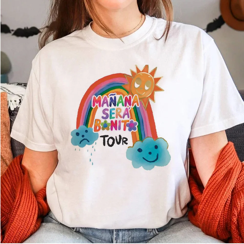 Футболка Karol g женская с рисунком манга топ в японском стиле аниме одежда для