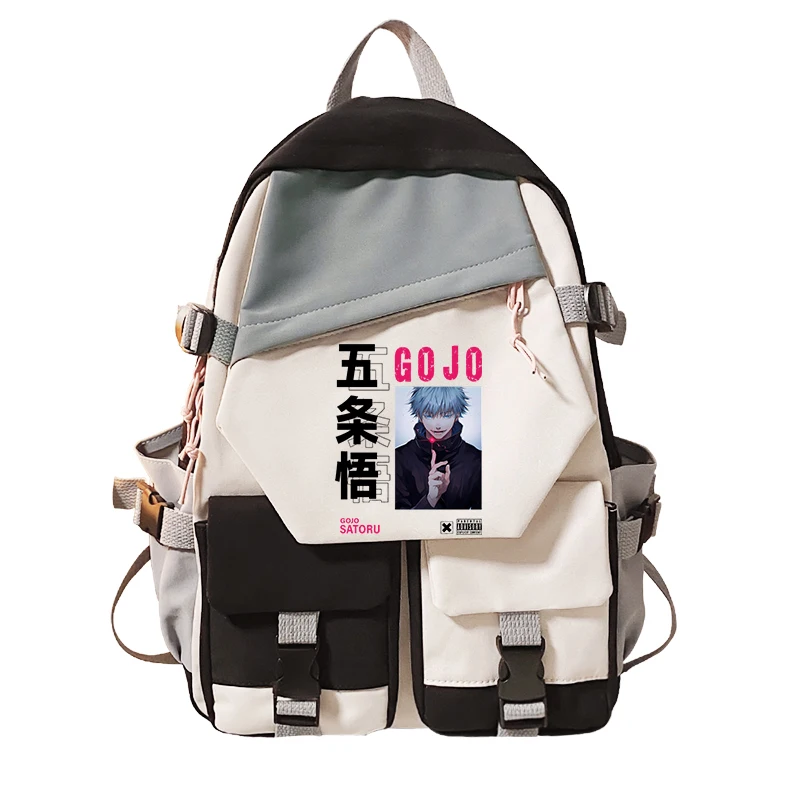 

Jujutsu Kaisen Itadori Yuji Backpack Travel Notebook Cartoon Student School Bag Children School Bookbag Mochila Yuta Angry Anime