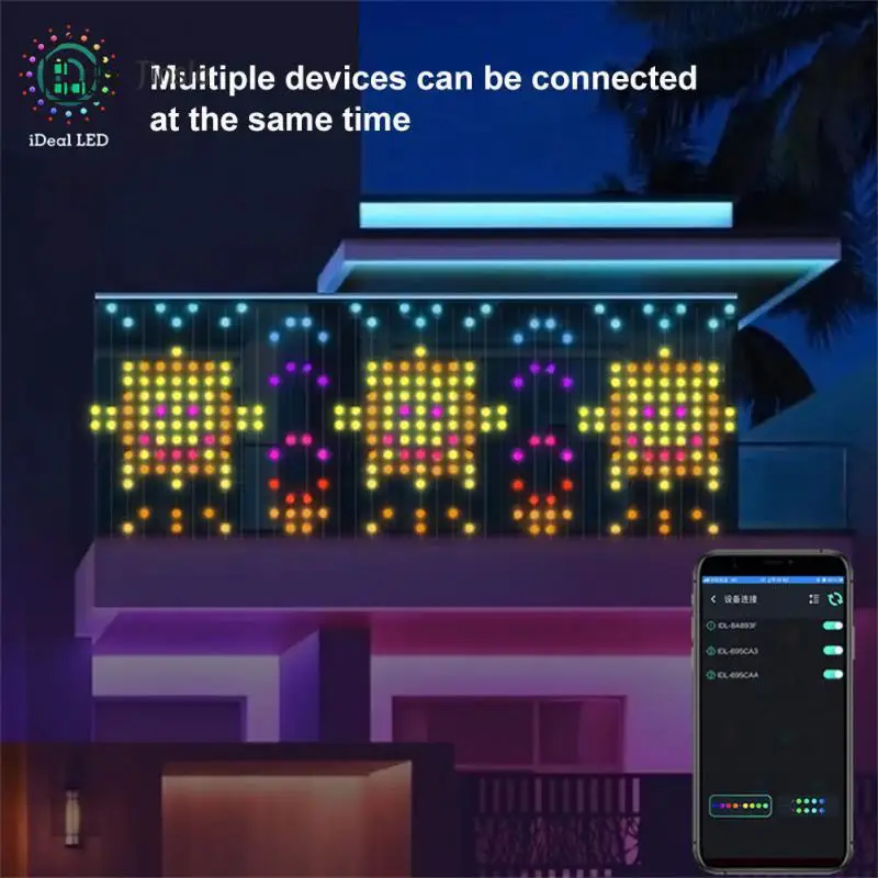 

Светодиодная гирлянда с Bluetooth, 2 м