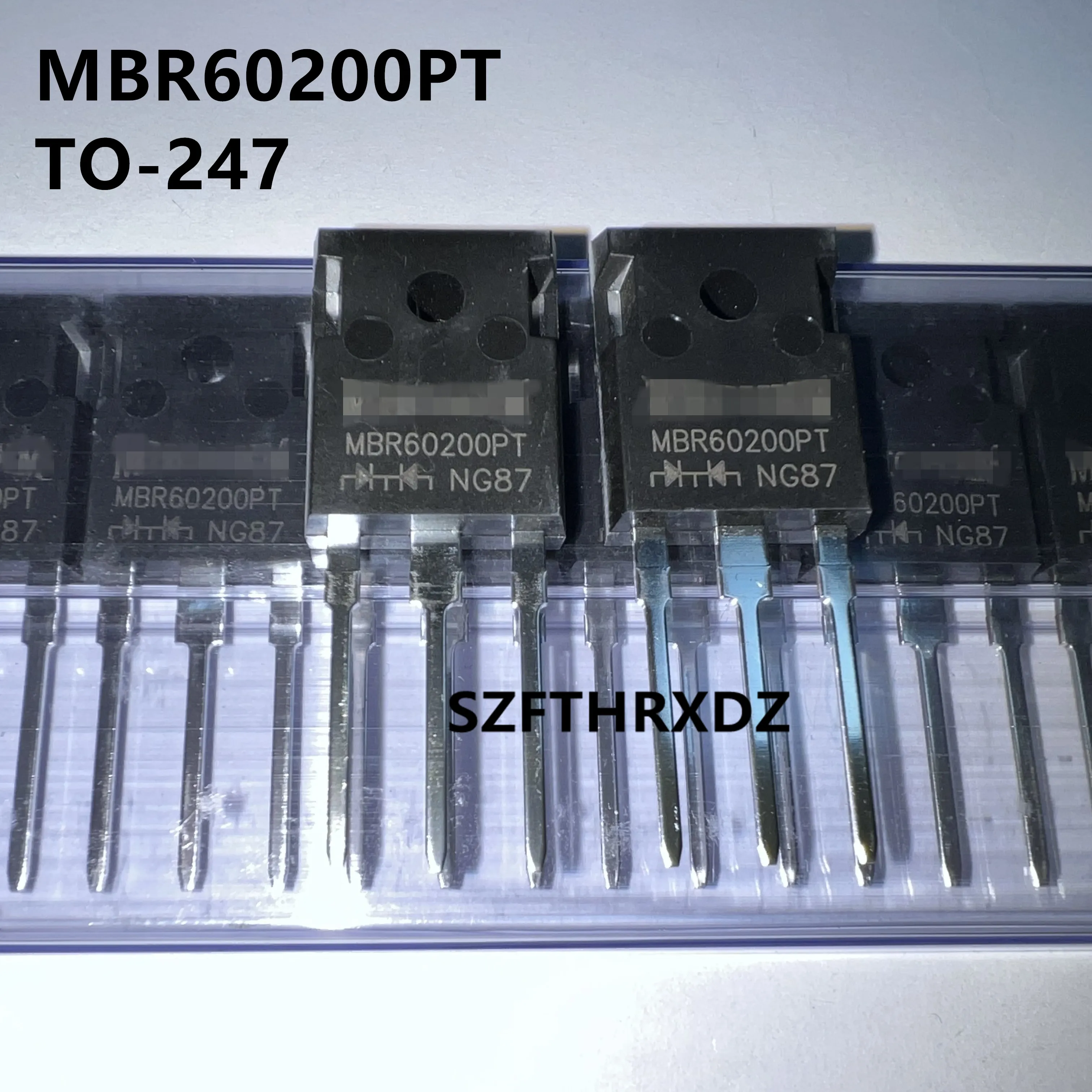 

10pcs 100% New Original MBR60200PT 60A 200V TO-247 Schottky Diode
