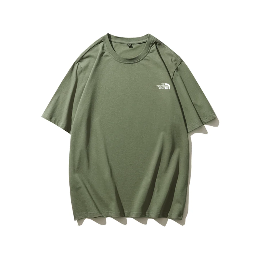 

Top New Fashion t Shirt luxury brand Men Summer Collar Solid Color Pure cotton 100% Breathable Casual Men's T Shirt custom M XXL