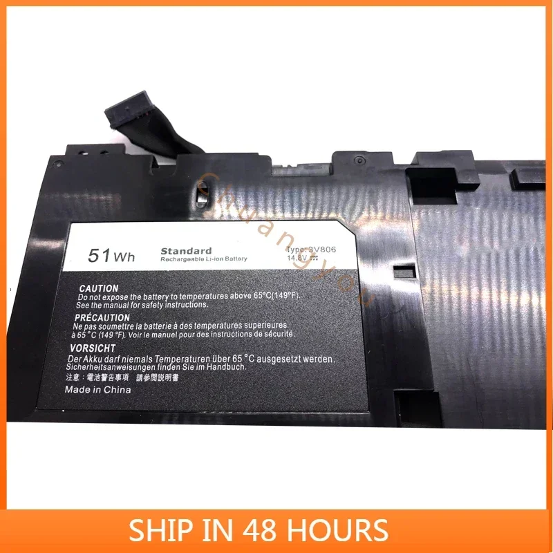 Новинка 2024 года 3V806 для Alienware 13 R2 серии ALW13ED-2708 ALW13ED-2608 ALW13ED-1508 N1WM4 62N2T 2P9KD 51WH