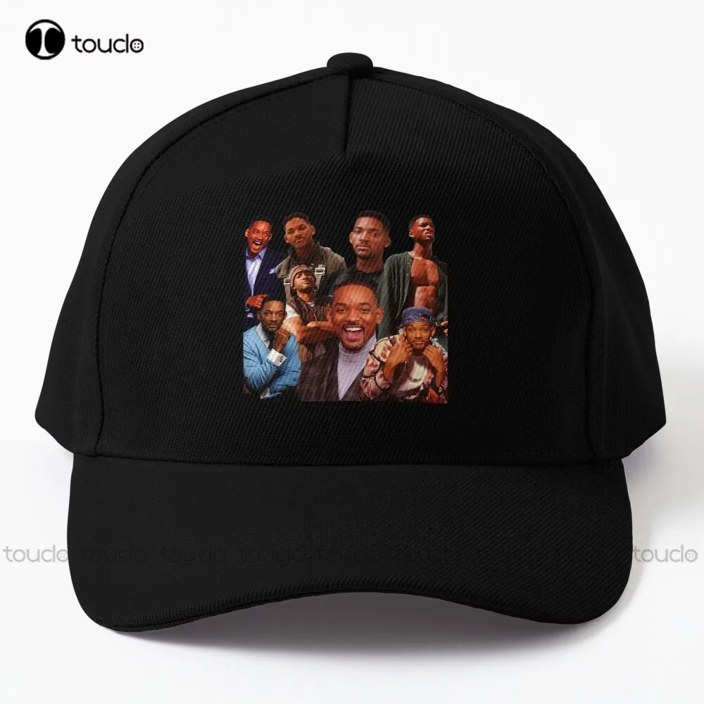 

Женская Бейсболка с коллажем Will Smith Tribute Design 2021, летняя Удобная Спортивная Кепка для лучших девушек, персонализированная мультяшная