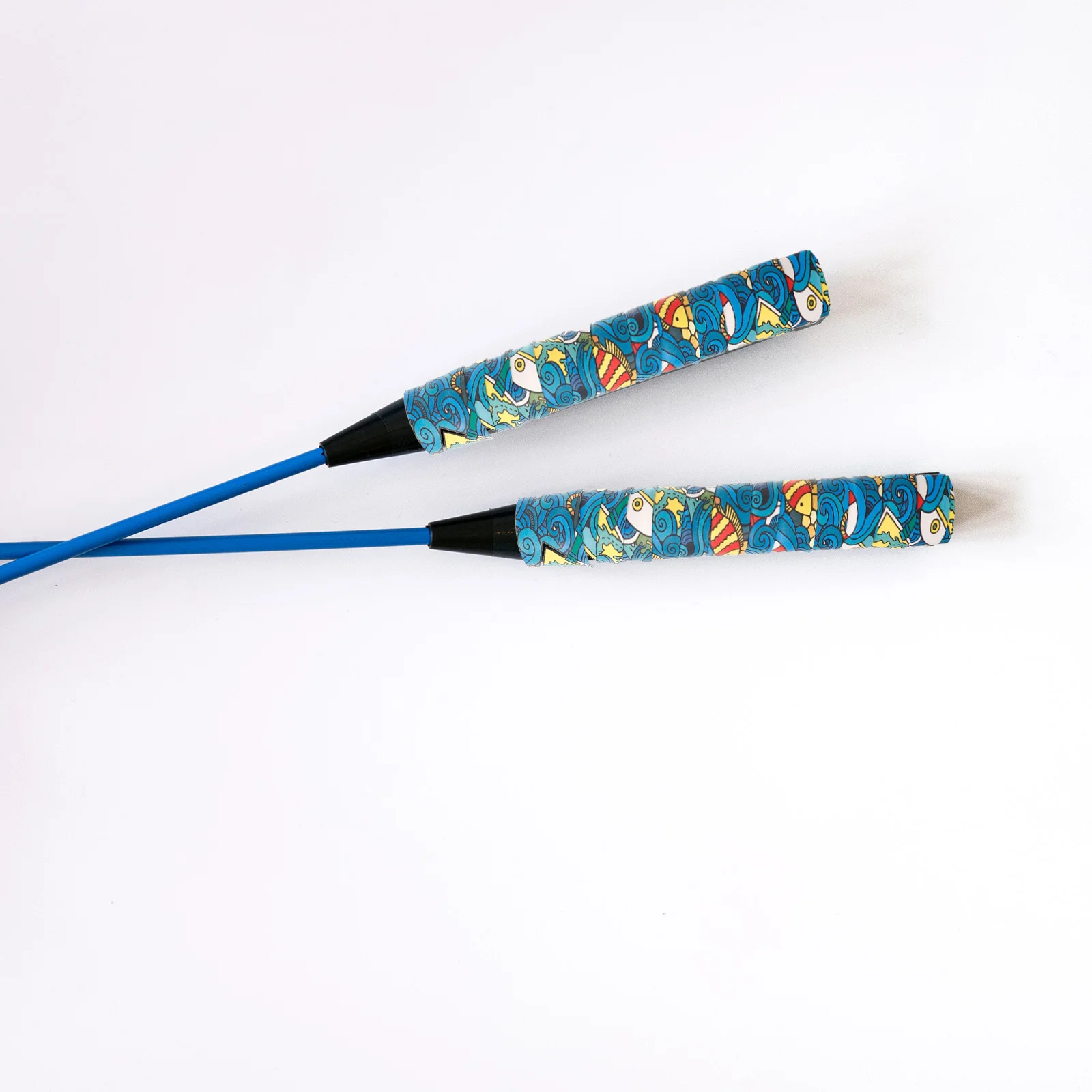 karbowany kot morski nadruk z motywem filmu pochłaniający pot pas do badmintona klaskanie gumowy tenis suchy antypoślizgowy antyperspiracyjny