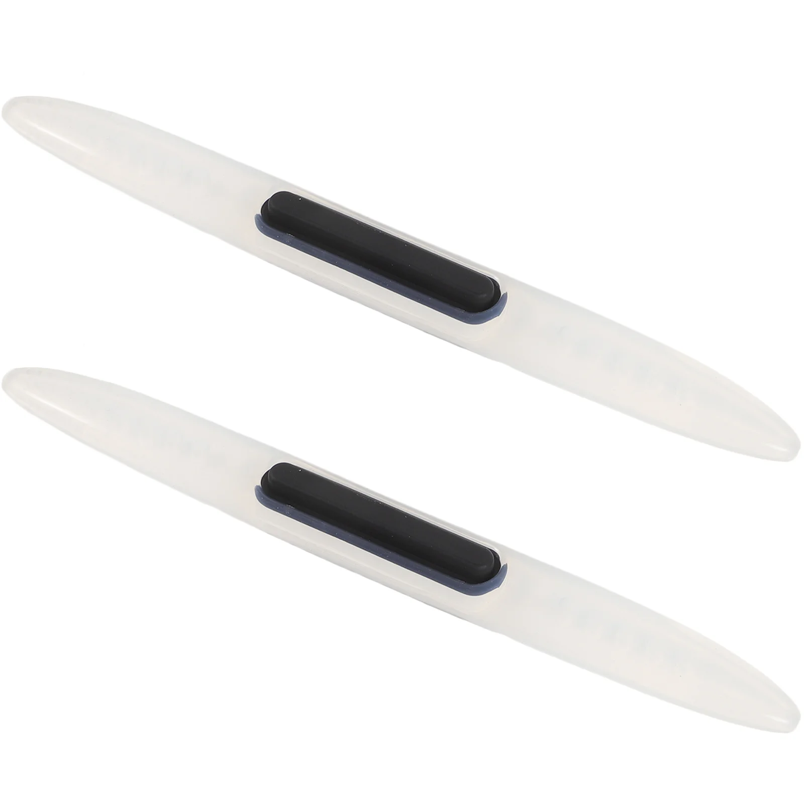 

2 Pcs Car Door Edges Guard Anti-collision Stickers Guards Silica Gel Auto Protector