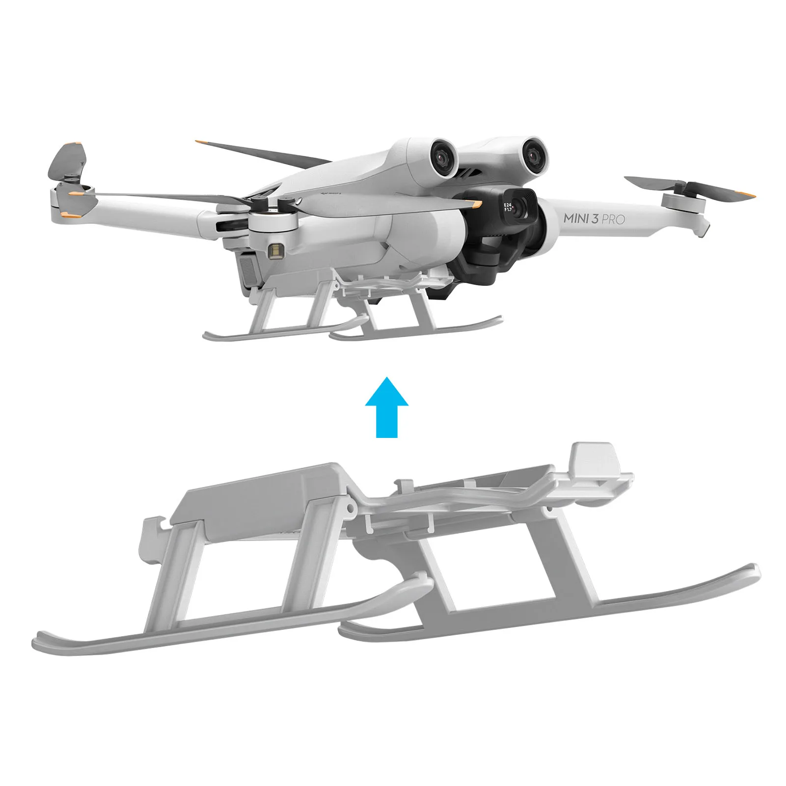 

Складное шасси, совместимое с DJI Mini 3 Pro, удлинитель для увеличенного штатива, защита от падения, подъемная стойка