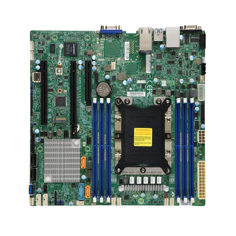 

X11SPM-F Industrial Package Motherboard For Supermicro Single Server C621 MicroATX GbE LAN SATA3 (6Gbps) DDR4 LGA-3647