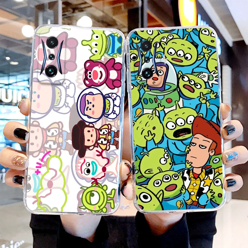 

Disney Toy Story Transparent Phone Case For Xiaomi Redmi K60 K50 K40 Gaming K30 K20 A1 Pro 5G 12C 11 10X 9T 9