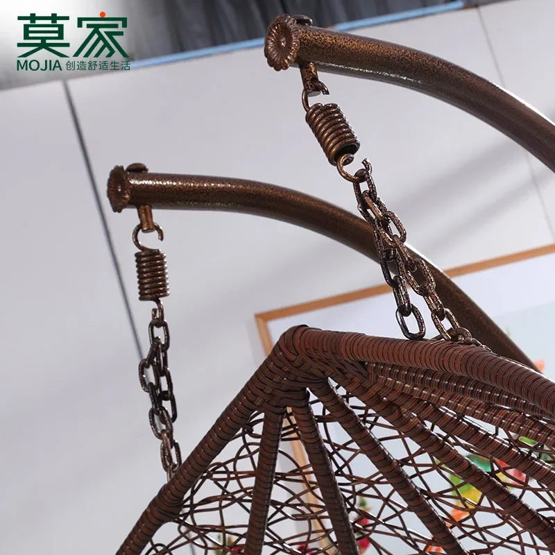 Двойное подвесное кресло-качели для балкона кресло дома и улицы одиночное с