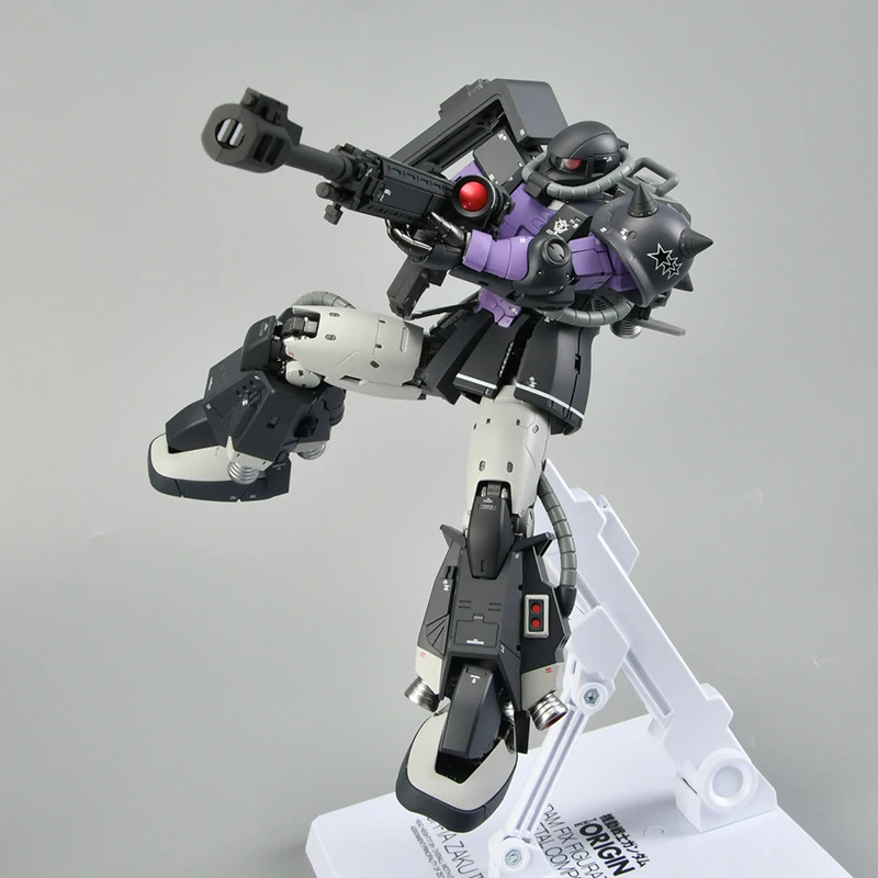 Фигурка Bandai GUNDAM FIX фигурка аниме Женская Zaku2 черная искусственная Сборная модель