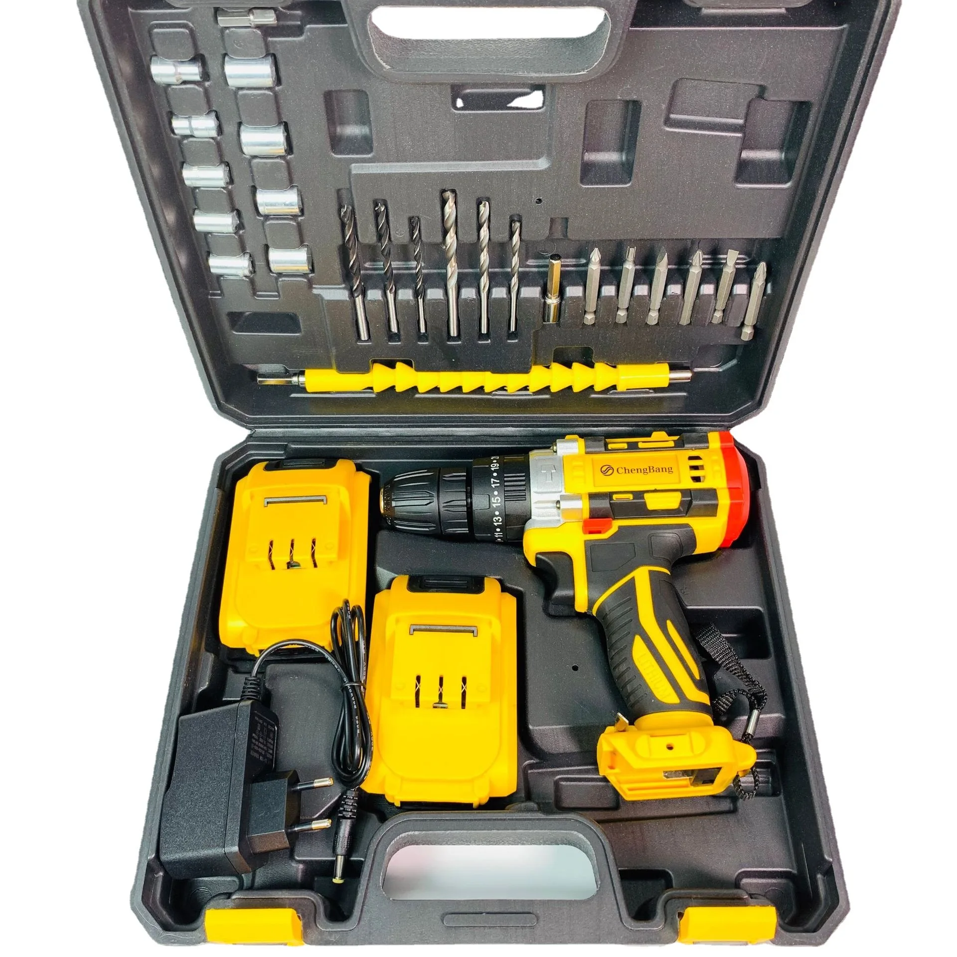 

Yellow impact lithium electric drill suit A01