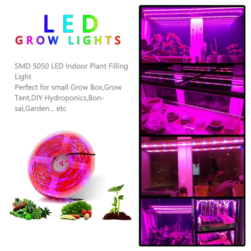 Гибкая лента для регулировки роста растений 12 В 5 А