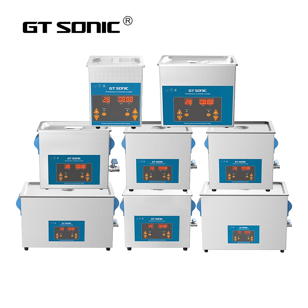 GT SONIC 2L 3L 6L 9L 13L 20L 27L 600W Ультразвуковой очиститель для ванны нагреватель таймер