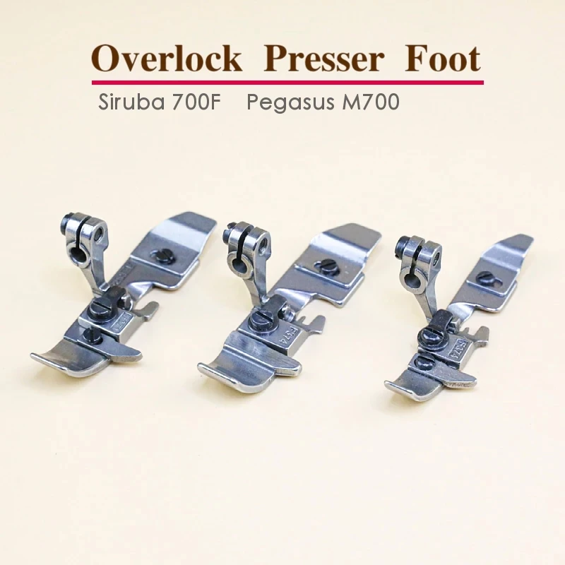 Прижимная лапка P253E/F374 для женской модели 201230C Siruba 700F Pegasus M700, аксессуары для одежды