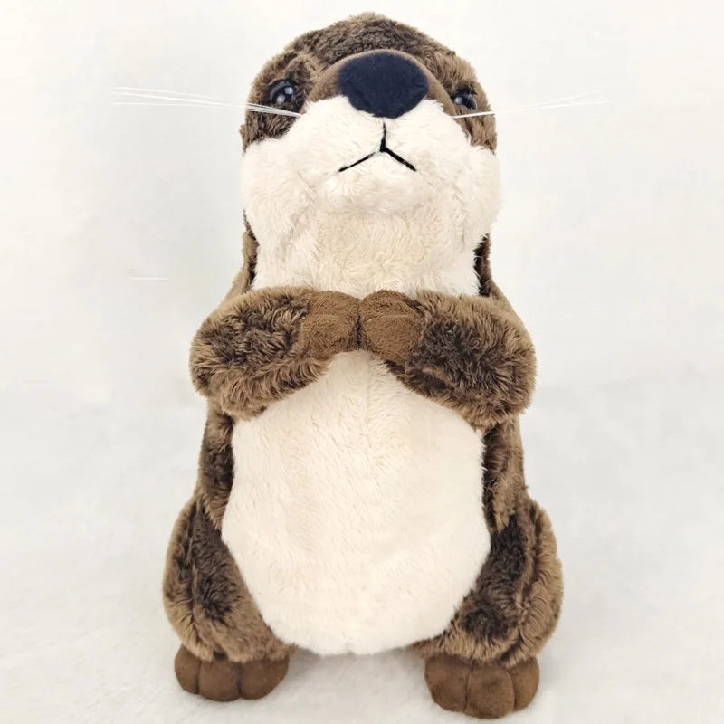 

20cm animal Reallife Otter Plush Toy Lifelike Stuffed Wild Animal seal Soft Doll Lovely Sloth Toys Gift For Kids