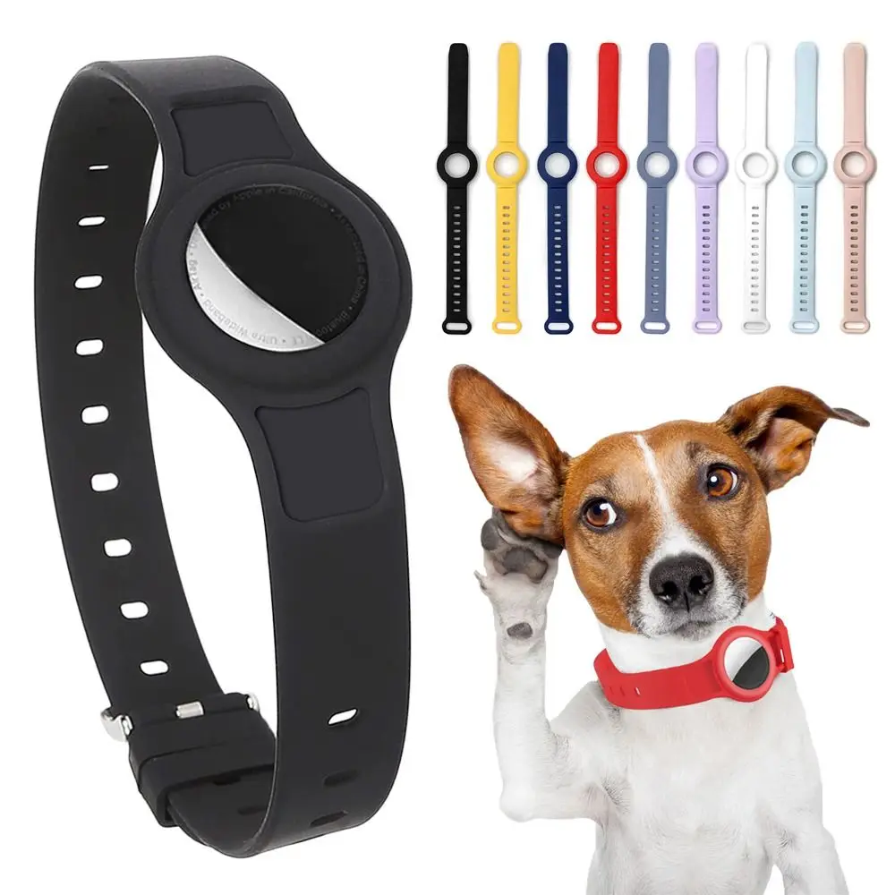 

Мягкий регулируемый ошейник для собак с функцией защиты от потери