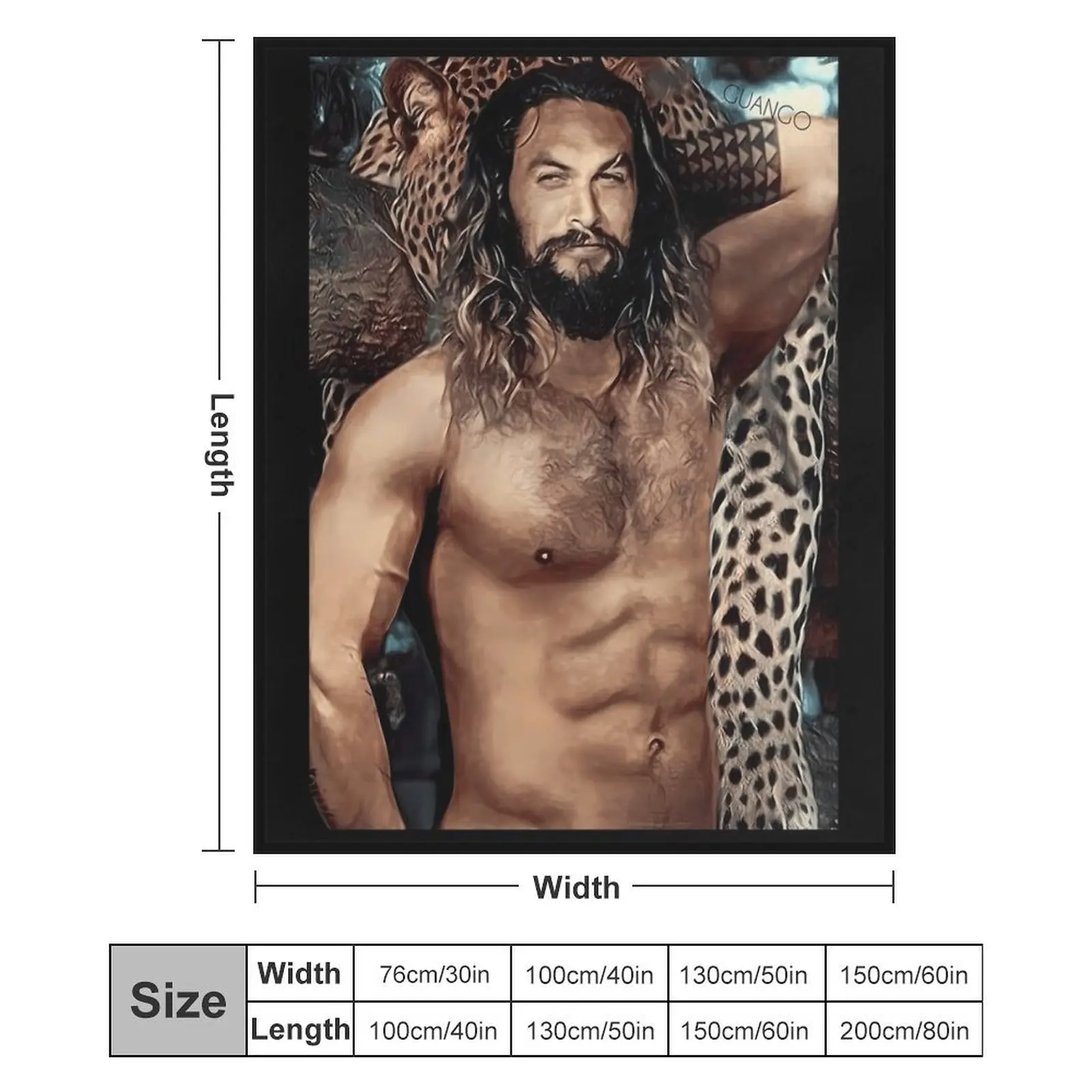 Декоративное одеяло Jason Momoa декоративные одеяла для диванов