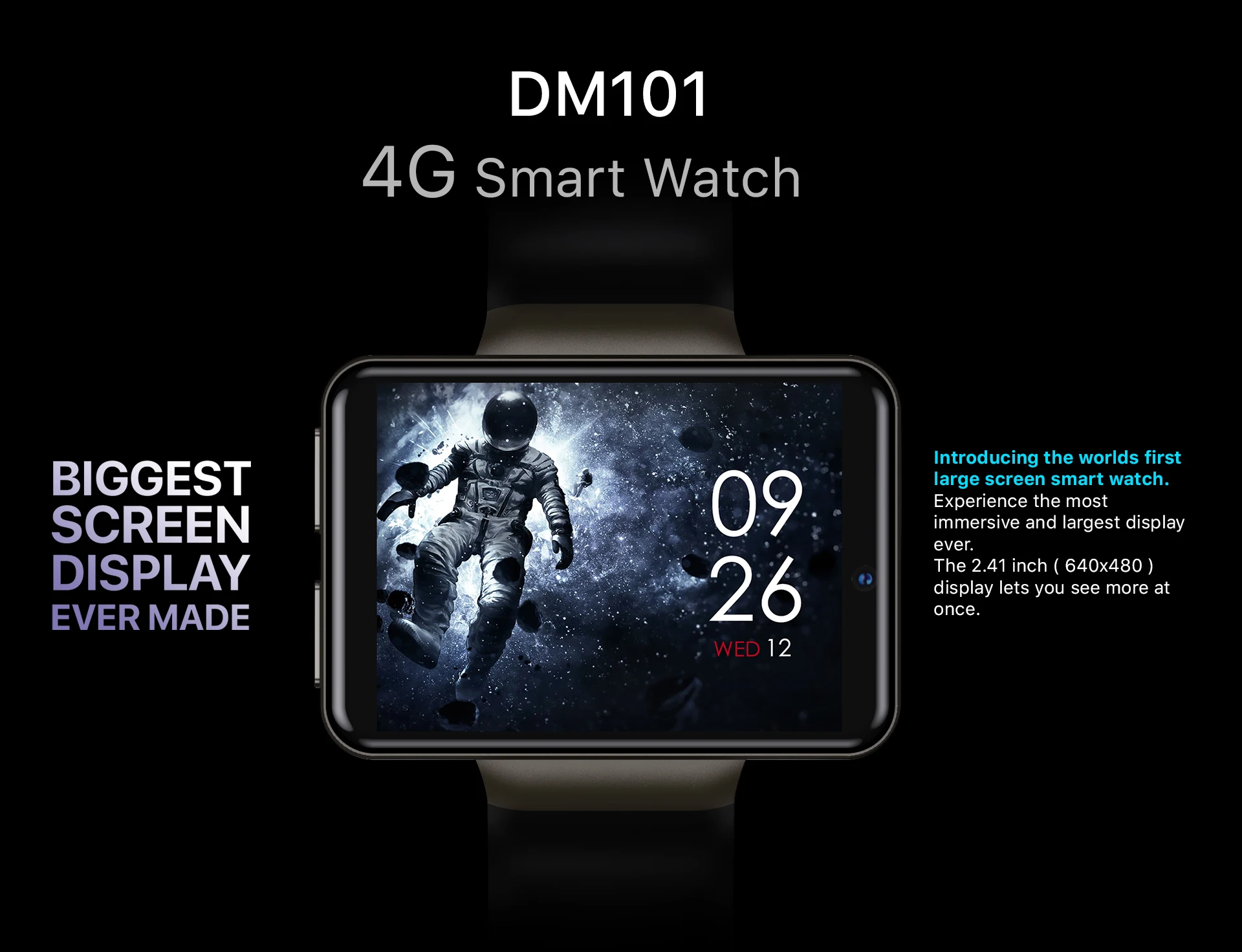 Смарт-часы с сенсорным экраном DM101 Android 4G WIFI цвет в ассортименте