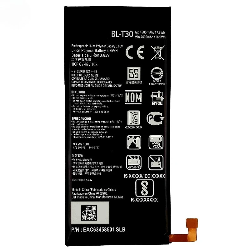 Фото Аккумулятор BL-T30 для LG X Power 2/M320F/M320TV/M322 Fiesta 2/L63BL/X Charge, сменный, класс A №5