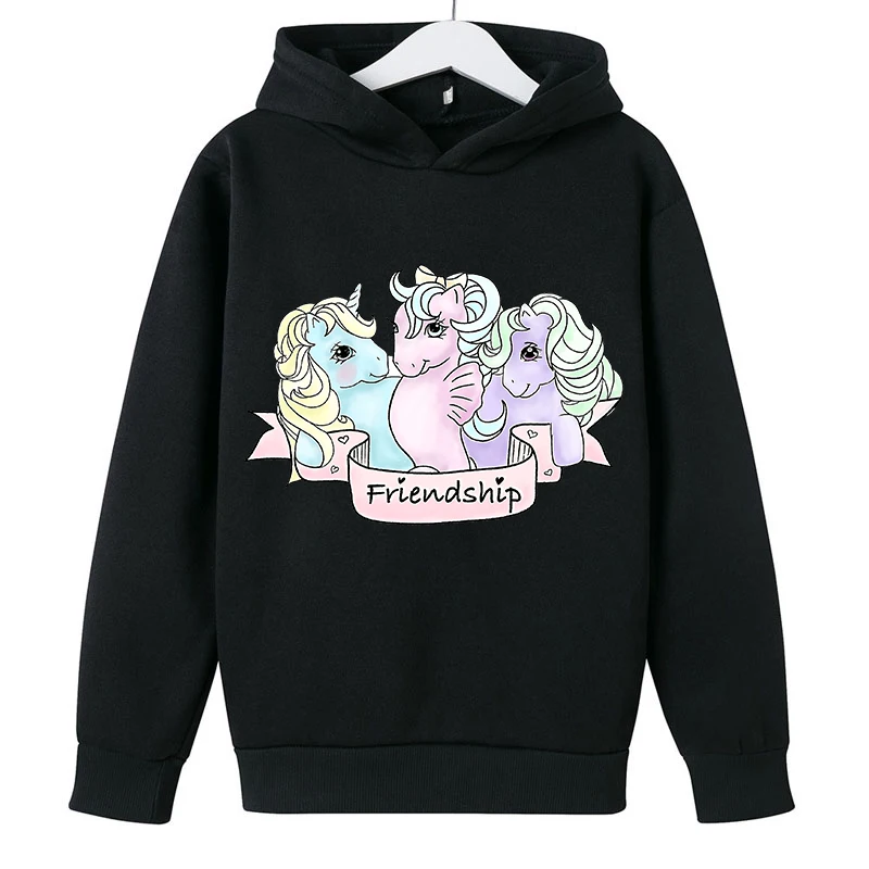 

New Children's Uniocrn Hoodie Fashion Casual Boy Girl Cartoon Uniocrn Sweatshirt Children's Pullover Clothes Children's Gift