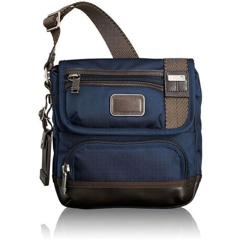 Tumi Ballistic Nylon Fashion Stitching Business Casual Luxury Bag Shoulder Bag Handbags Crossbody Bags for Men Sling Bag
