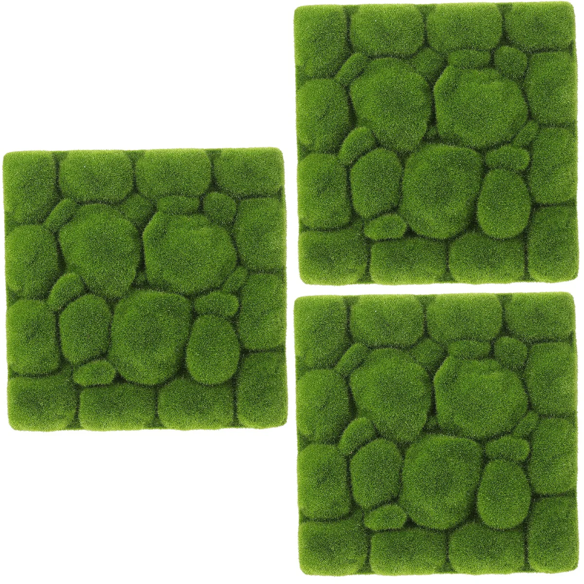 

Wall Artificial Grass Mat Panel Faux Rug Decoration Turffake Screenhedge Decorative Landscaping Tile Background Accessories