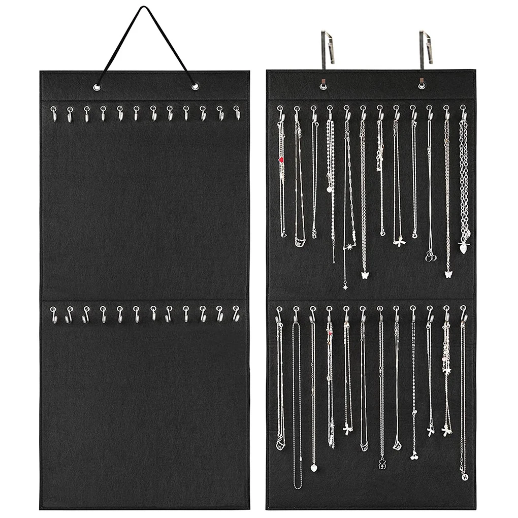 

Подвесной органайзер с двойной боковой стенкой, держатель для дисплея, легкие ювелирные изделия, упаковочный браслет