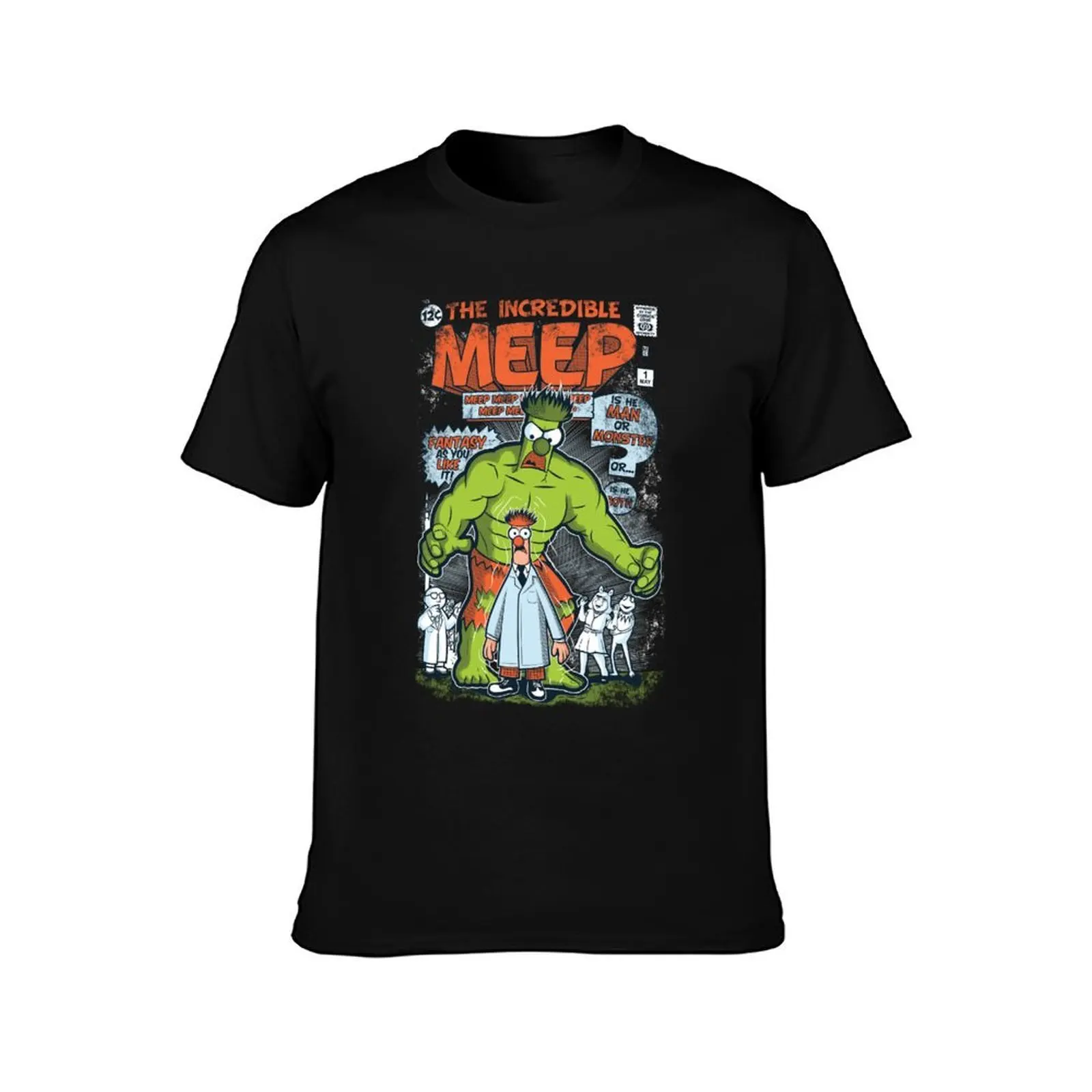 Фото Футболка Incredible Meep с современным принтом, повседневная футболка №2