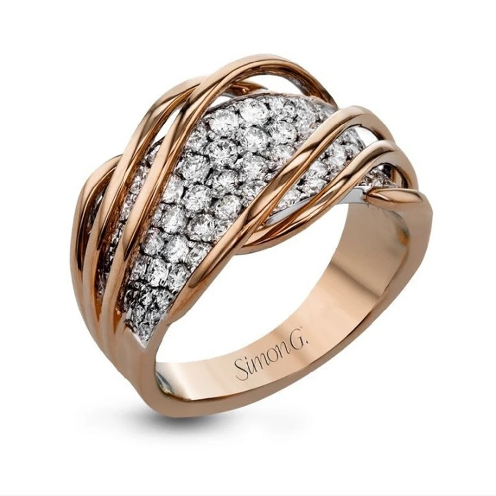 

Fashion Geometric Ring Creative New Fashion Ring for Female Trend Jewelry Accessories Anniversary Gift Personalized Wedding Ring