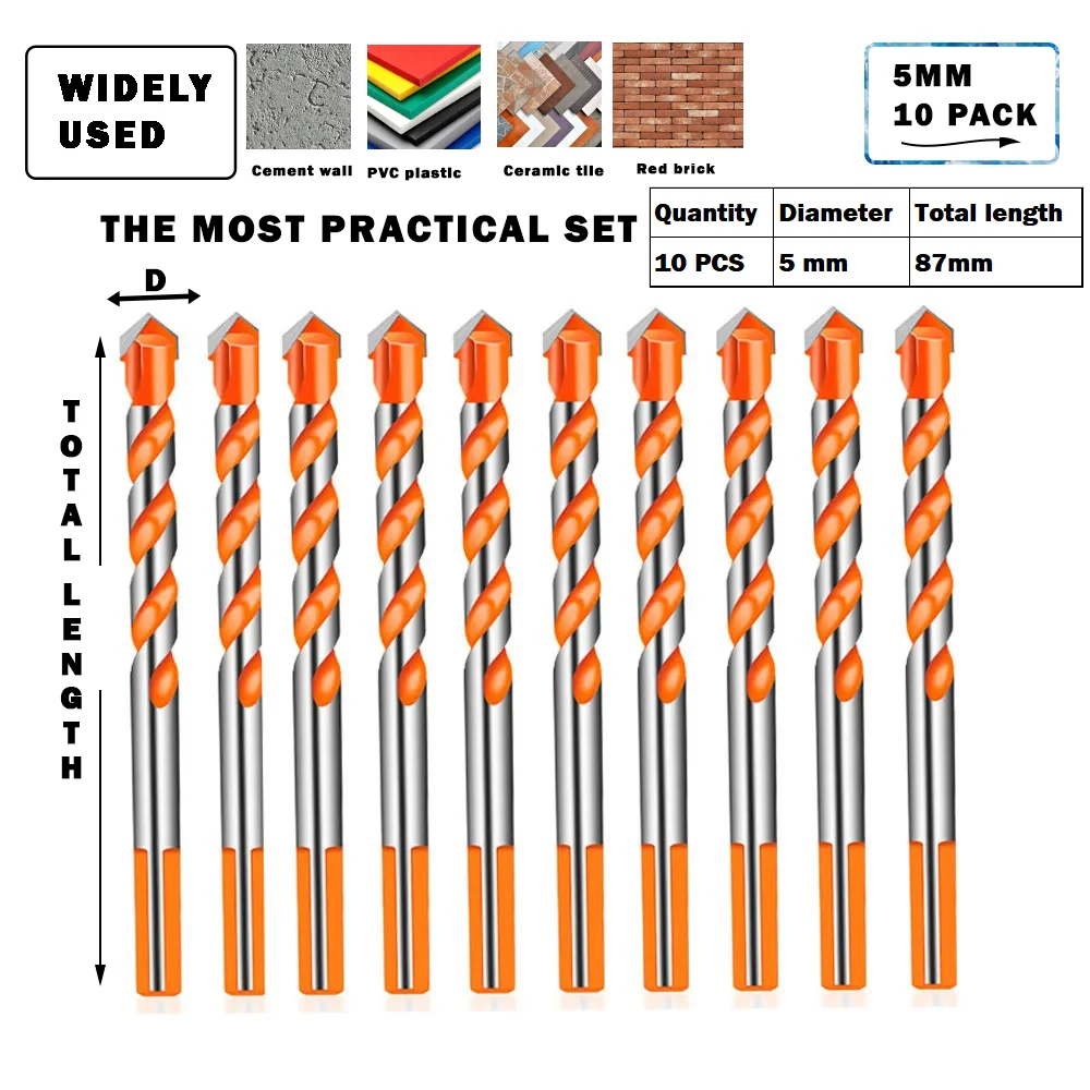 

Сверла CHUJIN для плитки 5/10 шт.