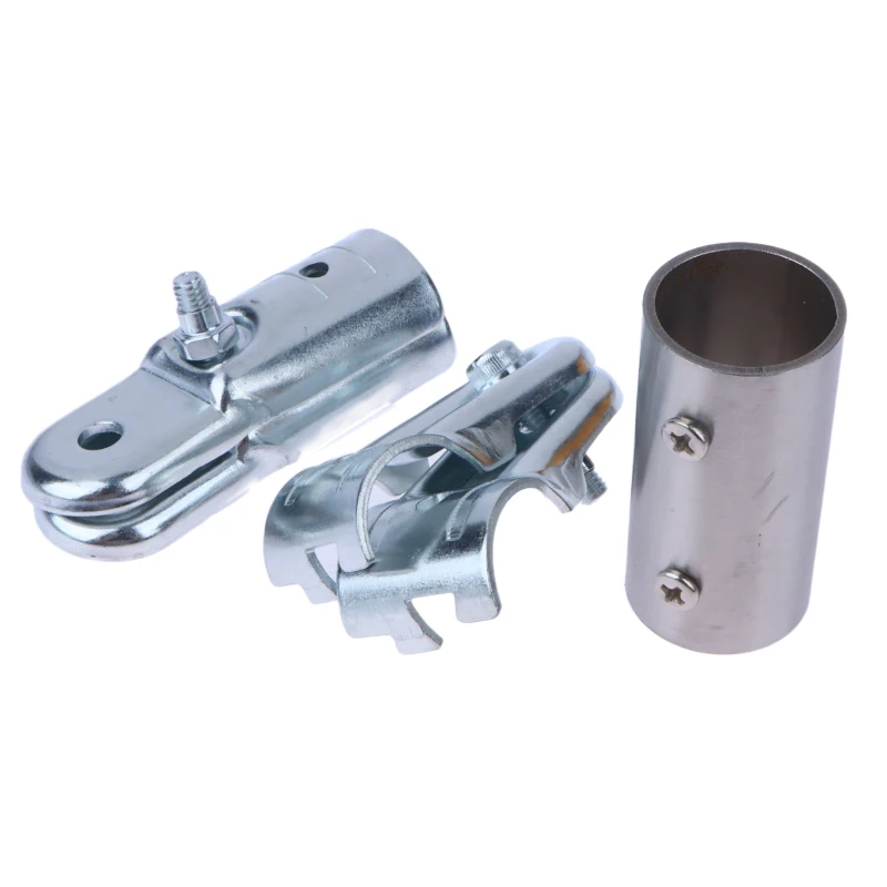 

Carbon Steel Connector Elbow Flat Three-dimensional Fitting Connection Fastener 25mm Steel Tube Shelf Parts