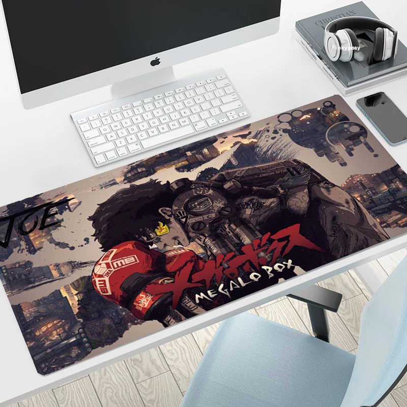 

Large 900x400mm Megalobox Anime Mouse Pad Waterproof Desktop Oil-proof Non-slip Gamer Deskmat Gaming Mousepad Big Carpet