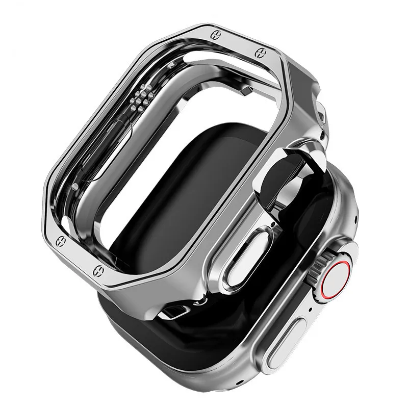 Защитный чехол-бампер из ТПУ для Apple Watch ultra 2 49 мм 45 41 iWatch series 9 8 7 6 5 4 3 Se Cover 44 40 42 38