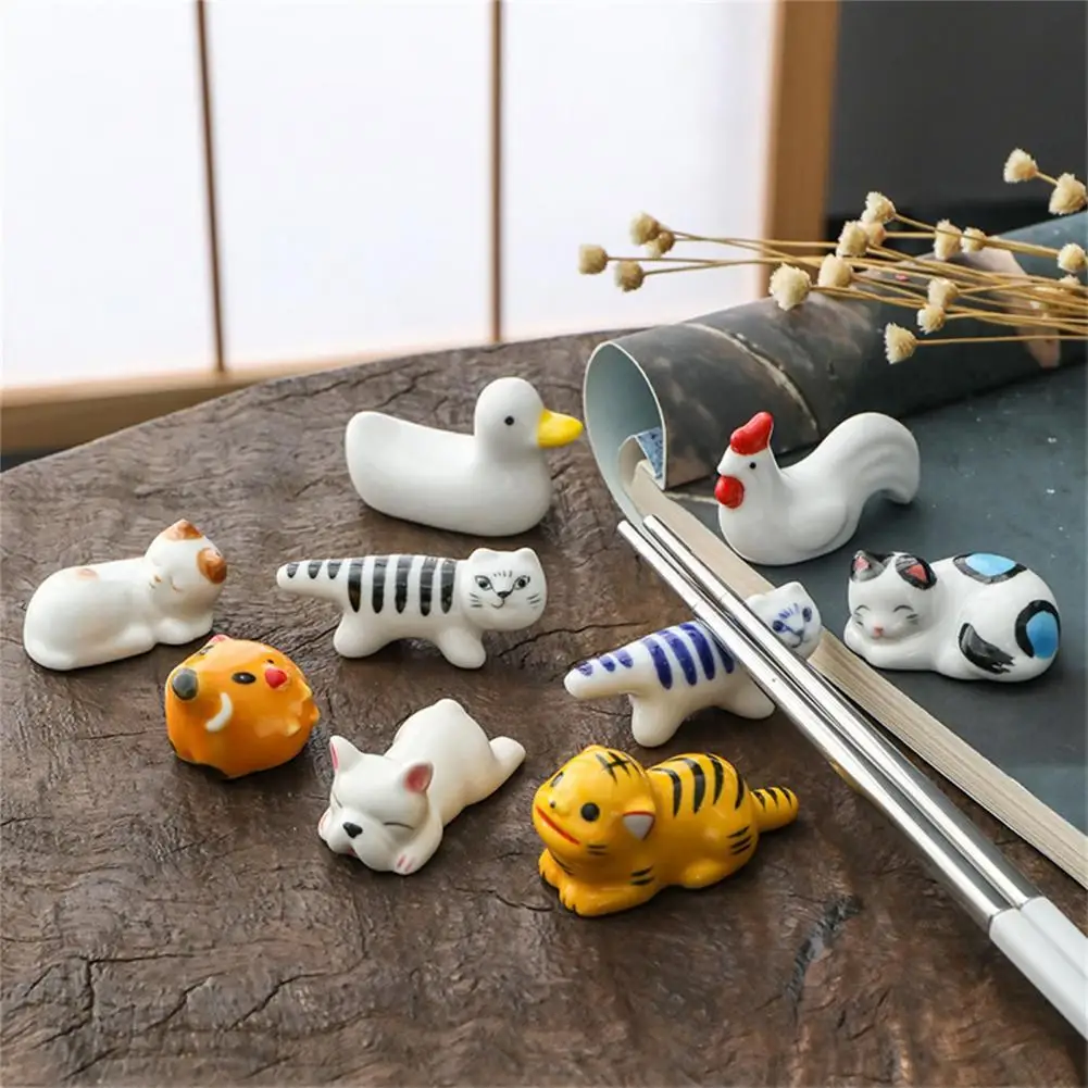 

Adorable Expression Widely Applied Cute Animal Themed Chopstick Stand for Kitchen