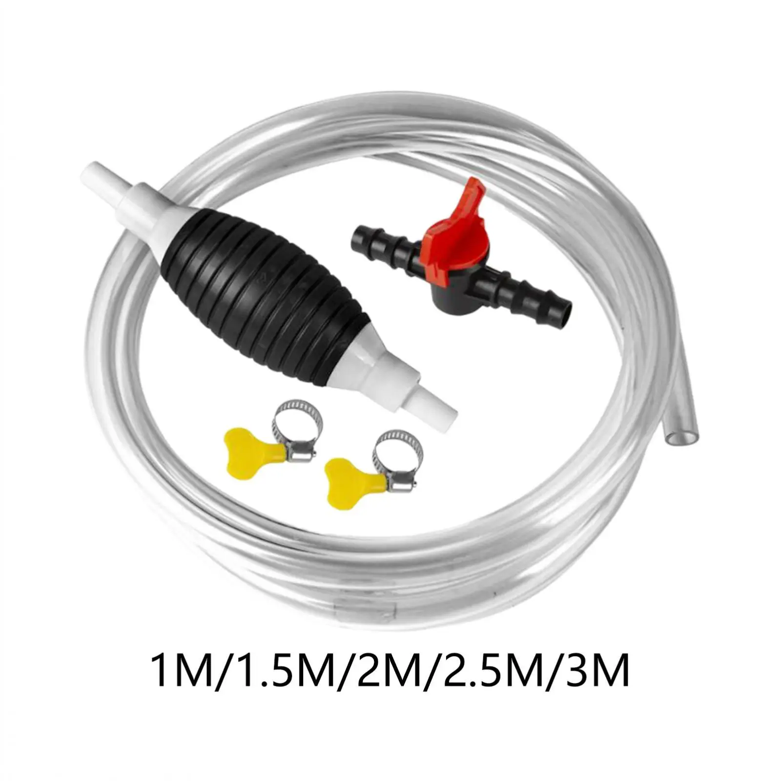 

High Flow Fuel Transfer Hose Pump Universal Fuel Hand Pump for Trucks Liquid