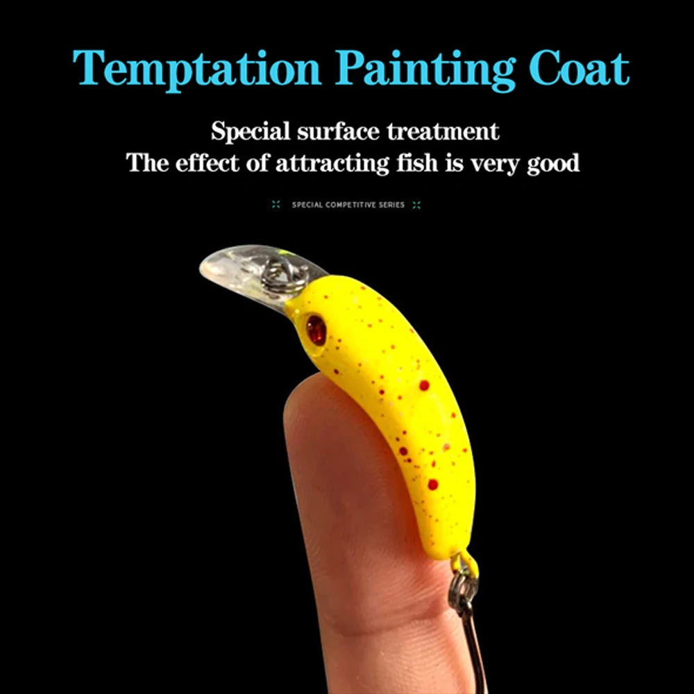 

воблеры для рыбалки, Приманки рыболовные, воблеры, приманки для рыбалки, джиголовки для рыбалки, 3 шт./лот, мини-приманка для рыбалки, гольян, 4...